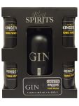 Black Gin Gansloser Deutschland 0,7 Liter in GP plus 4 Tonic 250 ml