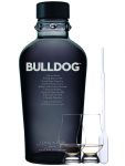 Bulldog London Gin 1,0 Liter + 2 Glencairn Glser und Einwegpipette