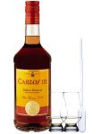 Carlos III Spanien 0,7 Liter + 2 Glencairn Gläser und Einwegpipette