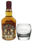 Chivas Regal 12 Jahre mit Glas 0,7 Liter