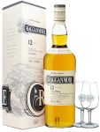 Cragganmore 12 Jahre Single Malt Whisky 0,7 Liter + 2 Classic Malt Tasting Gläser