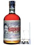 Don Papa Philippinen Rum 0,7 Liter + 2 Glencairn Gläser und Einwegpipette