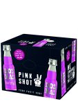 Dos Mas Pink Shot Beerenlikör mit Vodka 20 x 2 cl Partywürfel