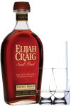 Elijah Craig Barrel Proof Bourbon Whiskey 0,7 Liter + 2 Glencairn Glser + Einwegpipette 1 Stck