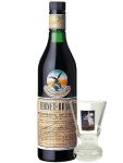 Fernet Branca Kräuterlikör aus Italien 0,7 Liter +1 GLAS