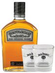 Gentleman Jack Daniels Whiskey 40% 0,7l Set mit 2 original Tumbler Glser
