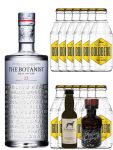 Gin-Set The Botanist Gin 0,7 Liter + Windspiel Gin 4cl + Filliers Gin 4cl, 12 x Goldberg Tonic 0,2 Liter