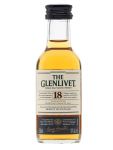 Glenlivet 18 Jahre Single Malt Whisky Miniatur 5 cl