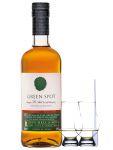 Green Spot Pure Pot Still Whiskey 0,7 Liter + 2 Glencairn Gläser + Einwegpipette 1 Stück