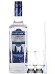 Haymans London Dry Gin 0,7 Liter + 2 Glencairn Gläser und Einwegpipette