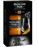 Highland Park 12 Jahre plus Nosingglas Single Malt Whisky 0,7 Liter