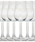 Highland Park 6x Tasting Glas mit Aufschrift und Eichstrich