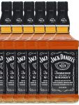 Jack Daniels Black Label No. 7 - 6 x 1,0 Liter