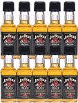 Jim Beam Black Label Bourbon Whisky 10 x 5cl