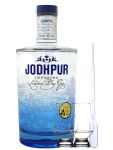 Jodhpur Premium London Dry Gin England 0,7 Liter + 2 Glencairn Glser und Einwegpipette