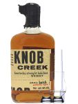 Knob Creek Small Batch Straight Bourbon 0,7 Liter + 2 Glencairn Glser + Einwegpipette 1 Stck