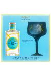 Malfy Gin Con LIMONE Geschenkset mit Gin Glas 0,7 Liter