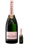 Moet Chandon Brut Ros Imperial Champagner 1,5 Liter + Moet Rose 0,2 Liter gratis