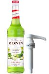 Monin Gurke Sirup 1,0 Liter + 1 Stck Monin Pumpe fr 1,0 Liter