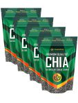 Naduria Premium natrliche ganze Chia Samen 4 x 500 Gramm