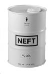 Neft Vodka Metall l-Fass White Barrel sterreich 0,7 Liter