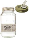 Ole Smoky Moonshine White Lightnin (100 proof) im 0,5 Liter Glas + Ole Smoky Ausgiesser