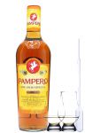 Pampero Anejo Especial Rum Venezuela 0,7 Liter + 2 Glencairn Glser + Einwegpipette 1 Stck