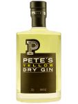 Pete's Yellow Dry Gin Deutschland 0,5 Liter