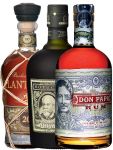 Rum Dreier Set: Botucal 12 Years, Plantation XO und Don Papa 0,7 Liter