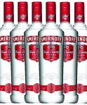 Smirnoff Vodka No. 21 Red Label 6 x 0,70 Liter