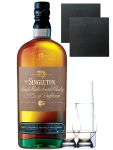 The Singleton of Dufftown 15 Jahre Single Malt Whisky 0,7 ltr. + 2 Glencairn Gläser + 2 Schieferuntersetzer 9,5 cm + Einwegpipette