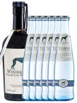 Windspiel Premium Dry Gin Deutschland 0,5 Liter + 6 Tonic Windspiel Water 0,25 Liter