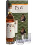 Writers Tears Pot Still Blend Irish Whiskey mit 2 Glsern